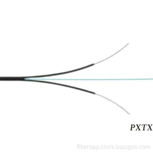 Pre Terminated FTTH Fiber Optic Cable Support Internet , CATV And Telephone
